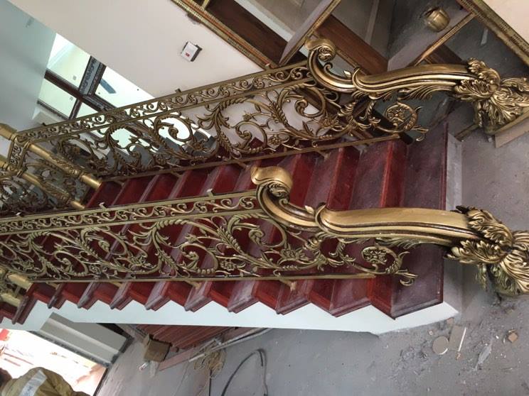 Cầu thang nhôm đúc HP-CT009