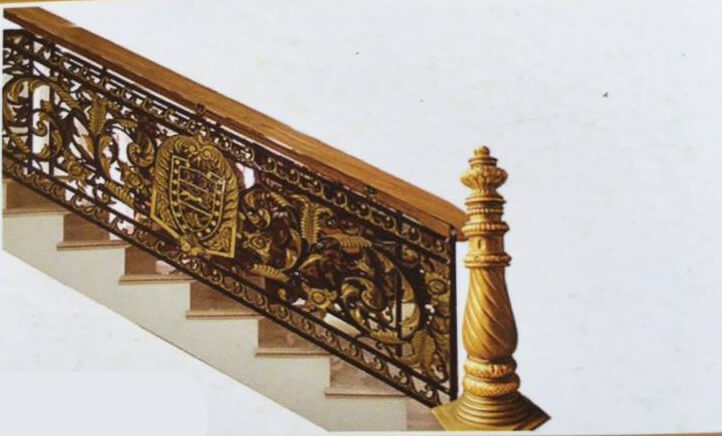 Cầu thang nhôm đúc HP-CT016