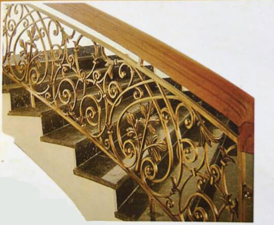 Cầu thang nhôm đúc HP-CT011