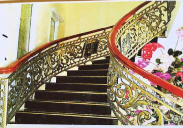 Cầu thang nhôm đúc HP-CT015