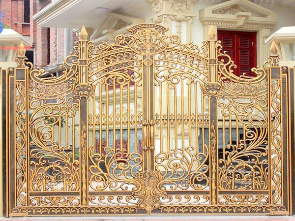 Cửa cổng nhôm đúc HP-CD044