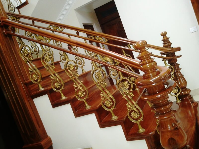 Cầu thang nhôm đúc HP-CT003